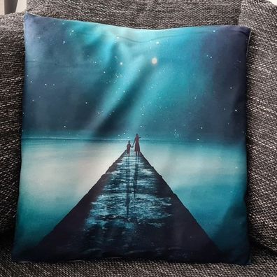 Kissenbezug Brécke ins Jenseits - 45cm x 45cm