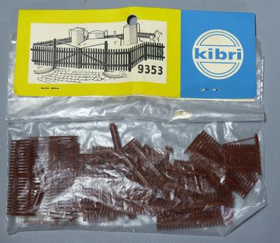 Kibri H0 9353 Zaun Zäune Umzäunung Holzzaun Industriezaun Lattenzaun NEU Beutel-OVP