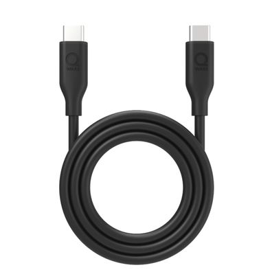 Qware USB-C auf USB-C Kabel – 60W 1 Meter Lade- und Datenkabel