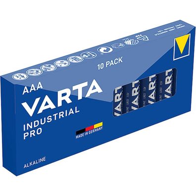10er Pack AAA-Batterien Industrial Pro 1,5V