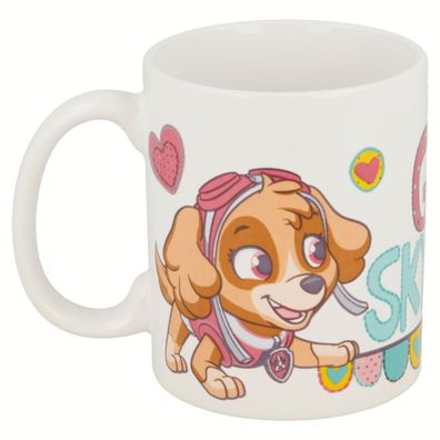 Paw Patrol Tasse Skye 325ml Kindertasse im Geschenkset – Mädchen Fanartikel