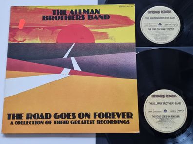 The Allman Brothers Band - The Road Goes On Forever/ Greatest Hits 2x Vinyl LP