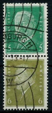 D-REICH Zusammendruck Nr S42 gestempelt SENKR PAAR X7924DE