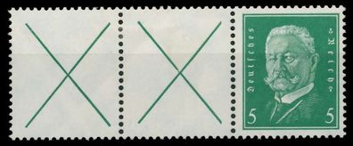 D-REICH Zusammendruck Nr W27.2 ungebraucht 3ER STR X7924F2