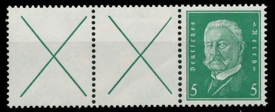 D-REICH Zusammendruck Nr W27.2 ungebraucht 3ER STR X7924FA