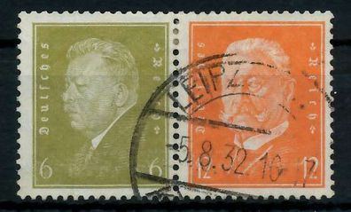 D-REICH Zusammendruck Nr W29 gestempelt WAAGR PAAR X7924E6