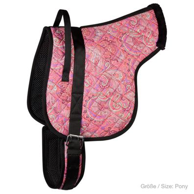 Pfiff Reitpad - leichtes Reitkissen - bunt - Größe: Warmblut
