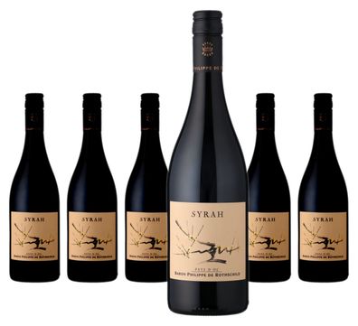 6 x Baron Philippe De Rothschild Les Cépages Syrah – 2024