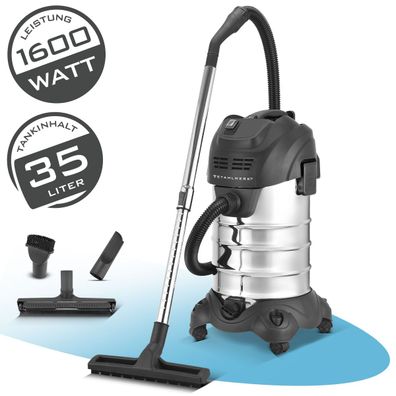 Stahlwerk VCL-1600 ST Nass- und Trockensauger 1600 W Industriesauger mit 35 Liter