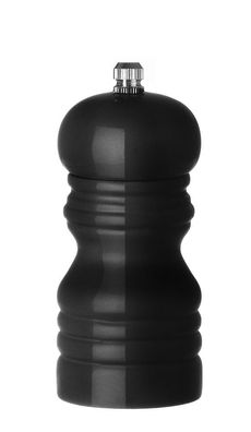 Pfeffermühle aus Holz, HENDI, Schwarz, ø50x(H)113mm