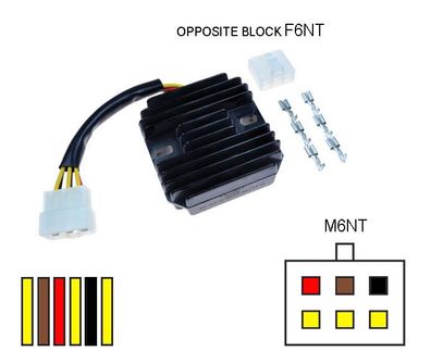 Regulator Rectifier Kawasaki KLF220 KLR650 GPZ750A1 ZX6 MUZ Yamaha FZ6 TDM 850 Tenere