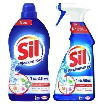 Sil Turbo Fleckenentferner Set - Spray und Gel