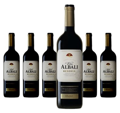 6 x Vina Albali Reserva Valdepenas D.O. Felix Solis – 2019