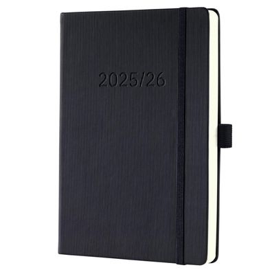 Wochenkalender Conceptum A5 1W/1S li Notizen re sw