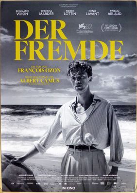 Der Fremde - Original Kinoplakat A1 - Benjamin Voisin, R: François Ozon - Filmposter