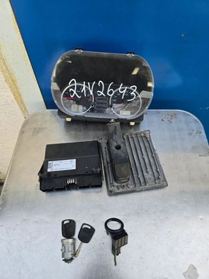 Ford Fiesta JH1 Motorsteuergerät Set 4S6112A650JC