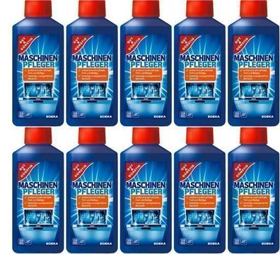 G&amp; Geschirrspülmaschinen-Reiniger 10x250 ml
