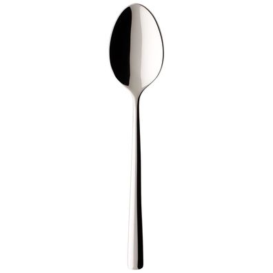 Villeroy & Boch Vorteilset 6 Stück Piemont Espressolöffel Edelstahl silber/platin