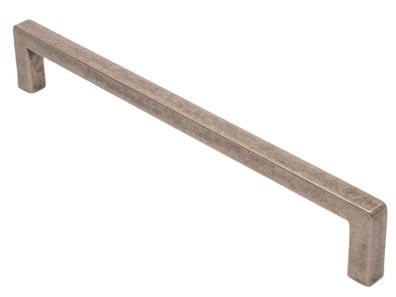 Möbelgriff BA 160mm Küchengriff Silber antik Türgriff Schrankgriff Vintage-Look