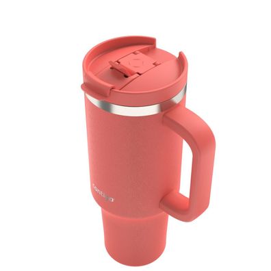 contigo Thermobecher Streeterville 2217787 Strohhalm 12l coral