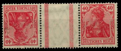 D-REICH Zusammendruck Nr KZ5 ungebraucht 3ER STR X8F0192