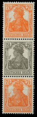 D-REICH Zusammendruck Nr S14b postfrisch 3ER STR X79272A