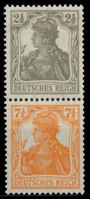 D-REICH Zusammendruck Nr S11a postfrisch SENKR PAAR X79271A
