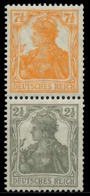 D-REICH Zusammendruck Nr S13a postfrisch SENKR PAAR X7926E2