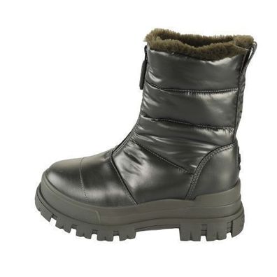 Buffalo Aspha Quilt Zip - Khaki Kunstleder