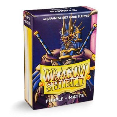 Dragon Shield Kartenhéllen Sleeves Japanische Größe Matte (60) Purple