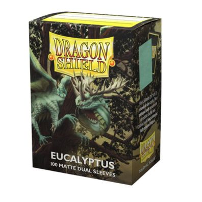 Dragon Shield Kartenhéllen Sleeves Japanische Größe Matte (60) Eucalyptus