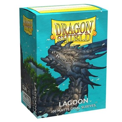 Dragon Shield Kartenhéllen Sleeves Japanische Größe Matte (60) Lagoon