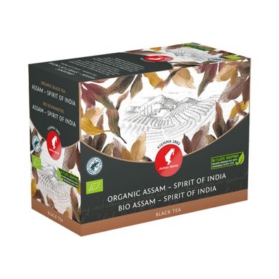 Julius Meinl Tee Bio Assam Jamguri Big Bag (Kannen Teebeutel), Schwarztee, 20 Teebeut