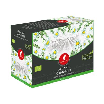 Julius Meinl Tee Bio Klostergarten Kamille Big Bag (Kannen Teebeutel), Kräutertee, 20