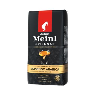 Julius Meinl Premium Collection Espresso Arabica UTZ, Ganze Bohne, 1kg Packung