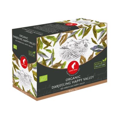 Julius Meinl Bio Darjeeling Happy Valley Big Bag (Kannen Teebeutel), Schwarztee, 20 T