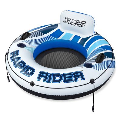 Hydro Force® Schwimmring Rapid Rider™ mit Rückenlehne Ø 122 x 48,5 cm