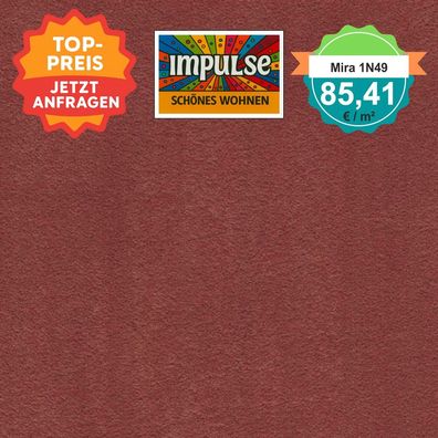 Vorwerk Mira 1N49 Velours Teppichboden 4 m breit versandkostenfrei ab 5 m²