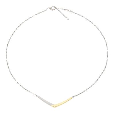 Boccia Collier 08046-02 Titan Bicolor Gold plattiert