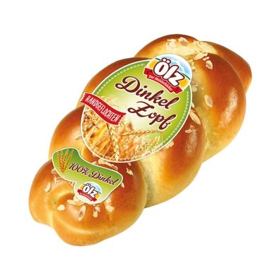 Ölz Dinkelzopf, 500 Gramm