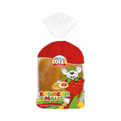 Ölz Erdbeermaus, 4 Stück Einzelverpackt, 160g