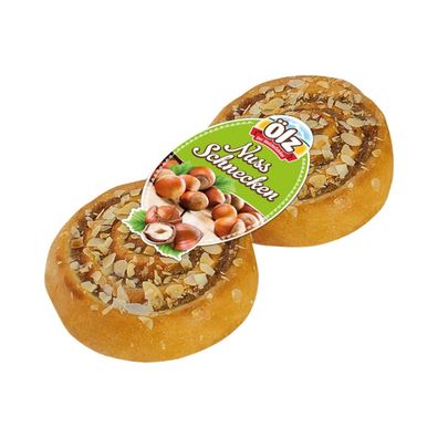 Ölz Nuss-Schnecken, 2 Stück, 200 Gramm