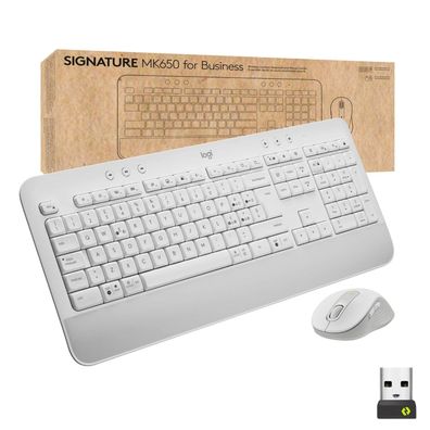 Logitech Signature MK650 kabellose Maus und Tastatur QWERTY