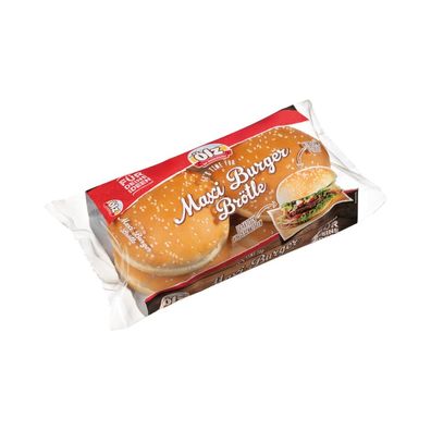 Ölz Maxi Burger Brötle, vorgeschnitten, 4 Stück, 300 Gramm Packung