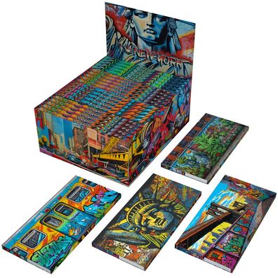 Snail NEW YORK 20 Hefte mit 32 Papers + 32 Tips mit Tray & Magnetverschluss