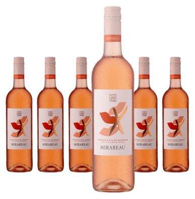 6 x Mirabeau X Rosé – 2025