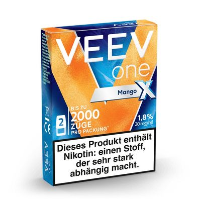 VEEV one Pod MANGO * X* 20mg/ml Nikotin à 2 Pods
