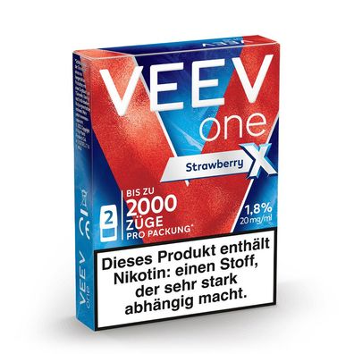 VEEV one Pod Strawberry * X* 20mg/ml Nikotin à 2 Pods