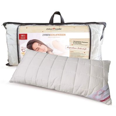 ZirbenSchlafkissen ZirbenFamilie-Edition 40x80cm