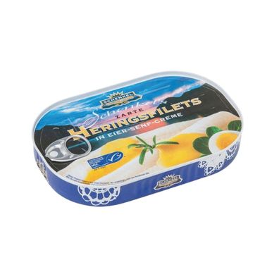 Schenkel MSC Heringsfilets in Eier-Senf-Creme, 200 Gramm
